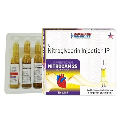 Nitroglycerin 25mg/5ml