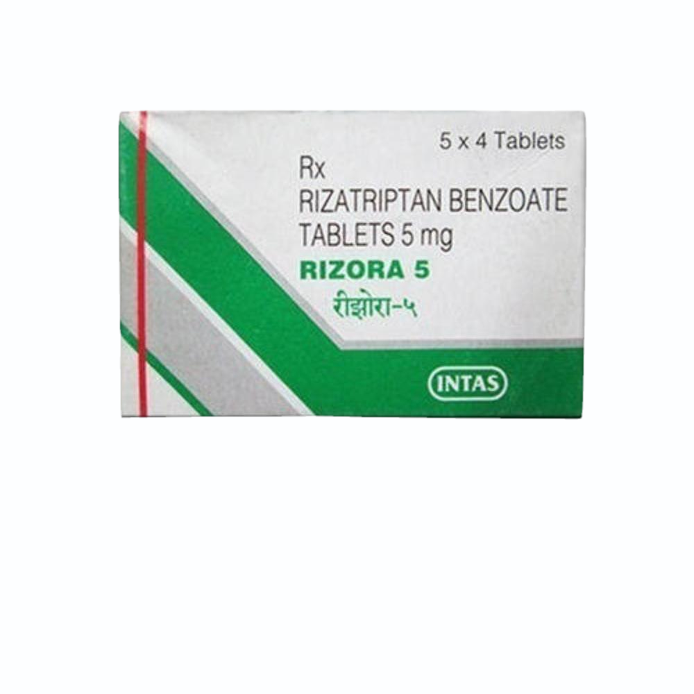 Rizatriptan Benzoate 5 Mg Tablets