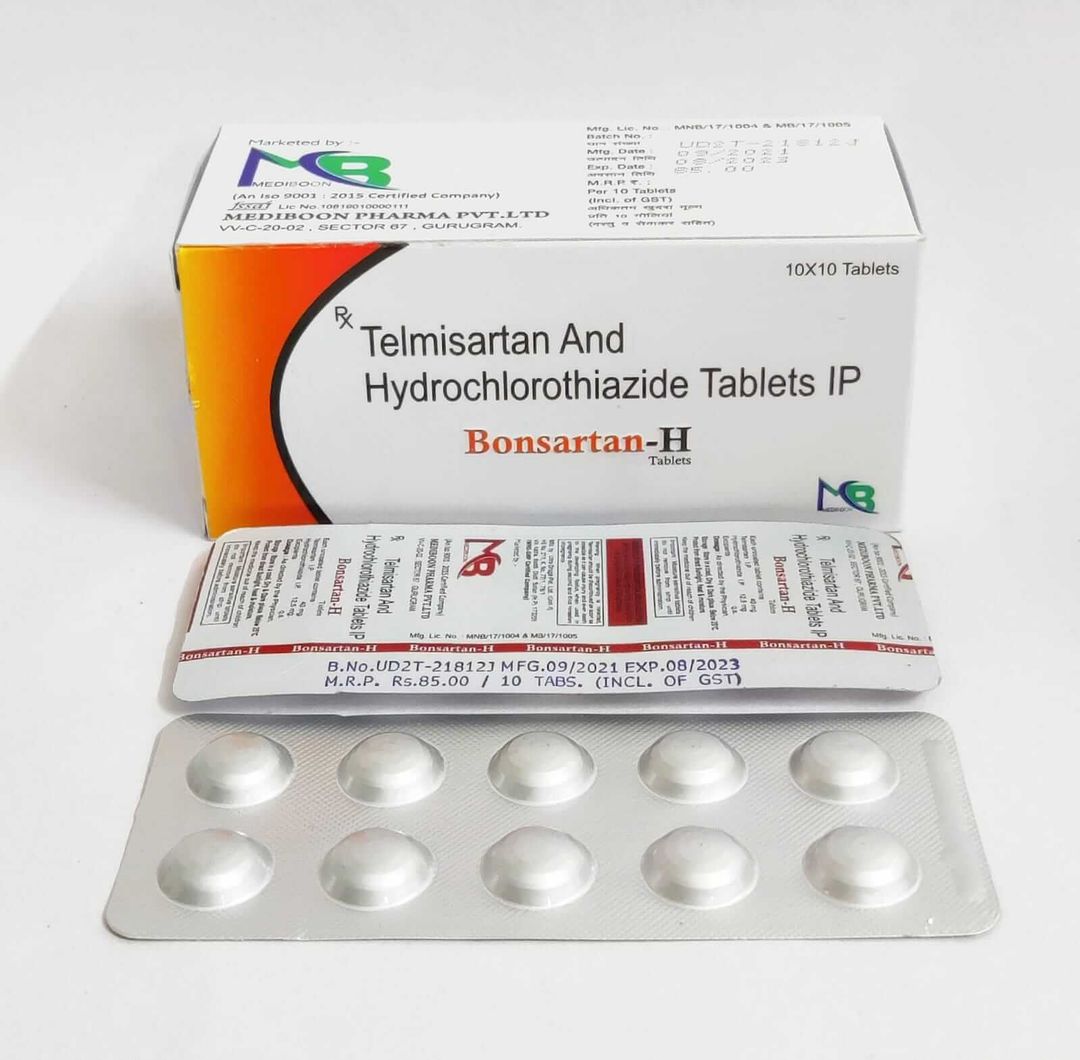 Telmisartan & Hydrochorothiazide Tablets