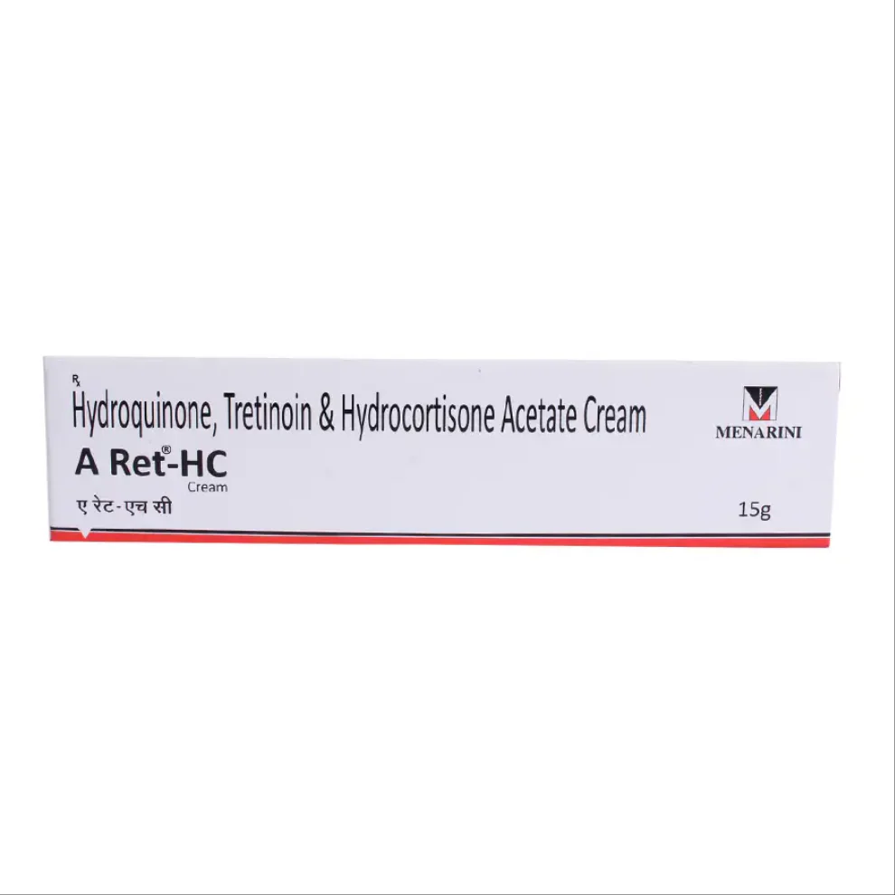 Hydroquinone, Tretinoin And Hydrocortisone Acetate Cream