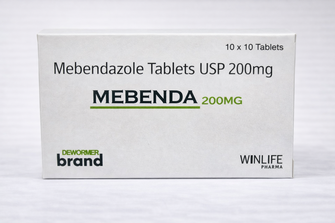 Mebendazole 200 mg Tablets 
