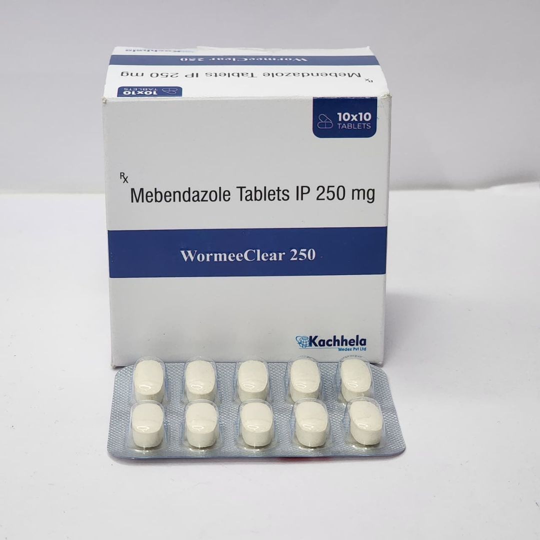 Mebendazole 250mg Tablets 