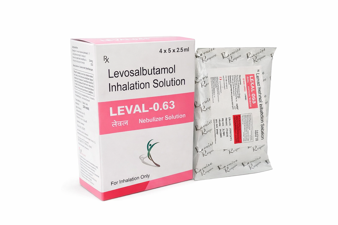 Levosalbutamol 0.63MG Inhalation Solution