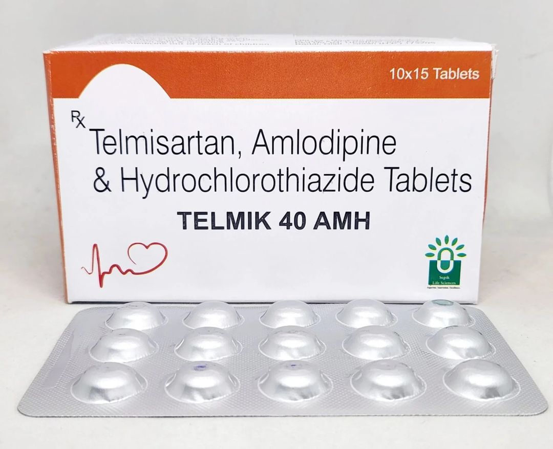 Telmisartan, Amlodipine & Hydrochlorothiazide Tablets