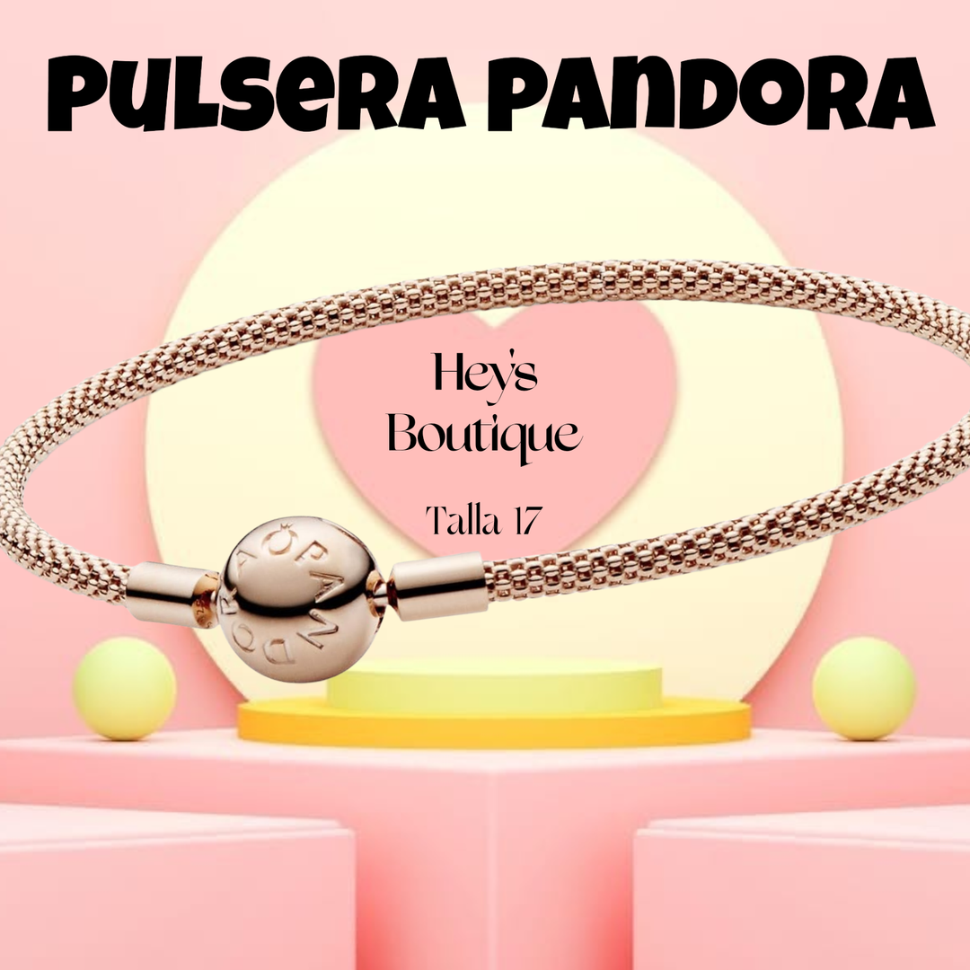 Pulsera Pandora Oro Rosa