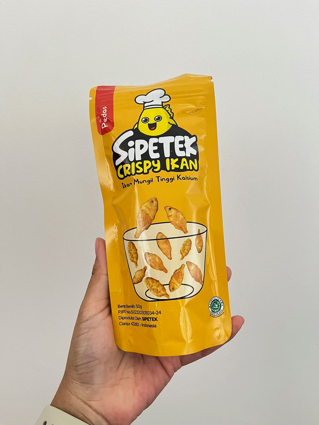 Crispy Ikan Sipetek Pedas