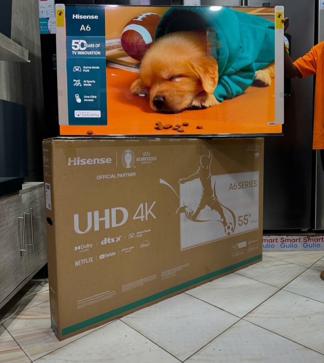 HISENSE 55 INCH UHD 4K SMART TV