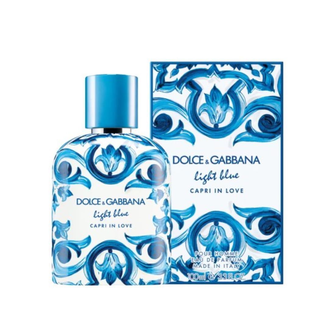 DOLCE & GABBANA LIGHT BLUE LOVE IN CAPRI 3.4 EDP MEN