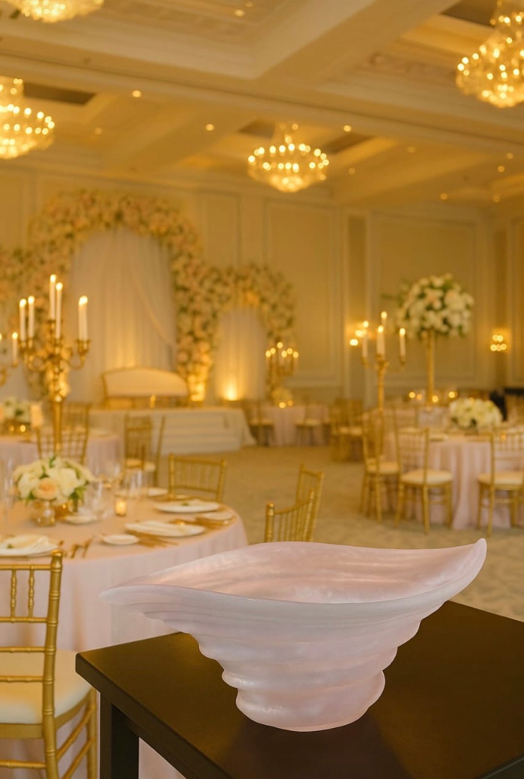 صينية ريزن مدور جديد ثلجي 