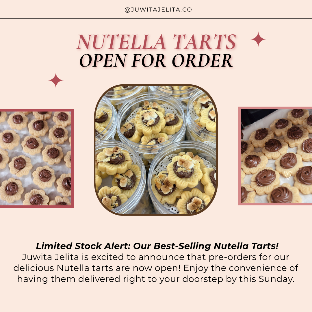 WEEKEND NUTELLA TARTS