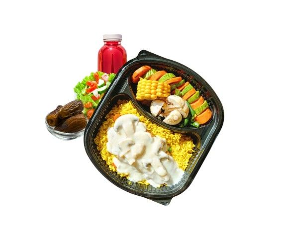 Chicken Mushroom Combo - 599 Cal