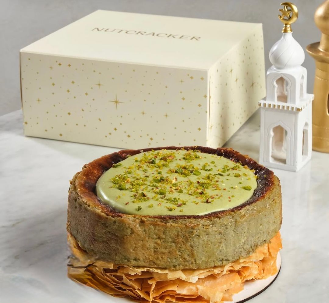 Pistachio Basque Baklava 