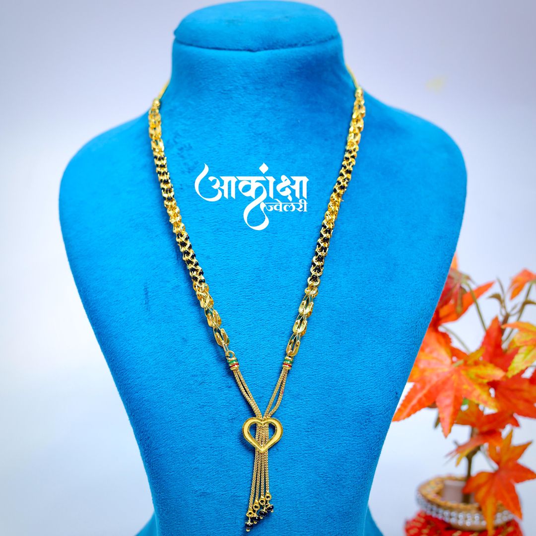 Madhura Short Mangalsutra (1 Gram Gold Plated)