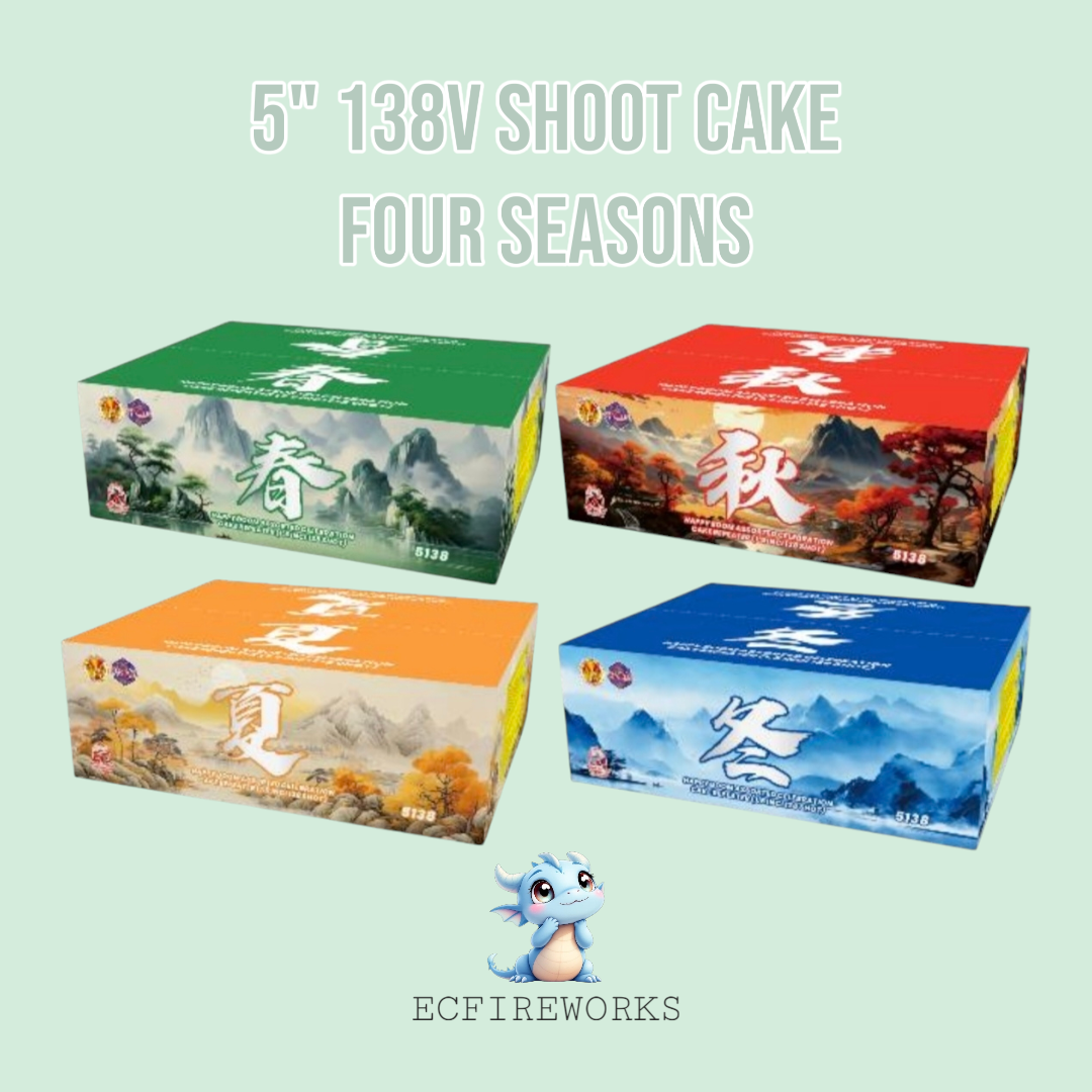 5" 138V SHOOT CAKE - FOUR SEASONS
