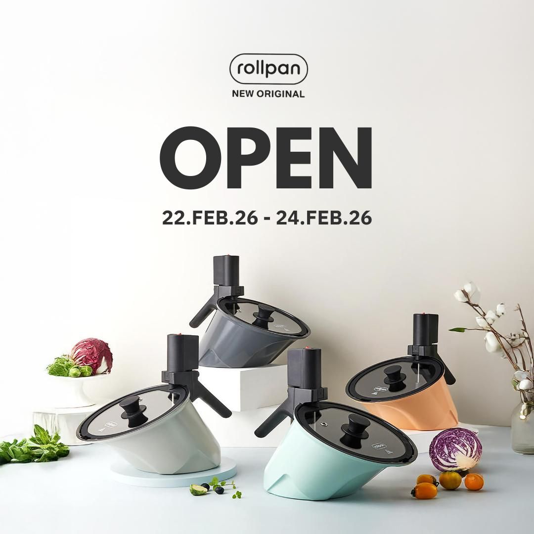 Rollpan Automatic Rotating Cooking Pot (PRE-ORDER, delivery in 4 -6 weeks)  