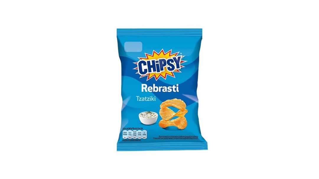 Čips rebrasti Tzatziki 60g
