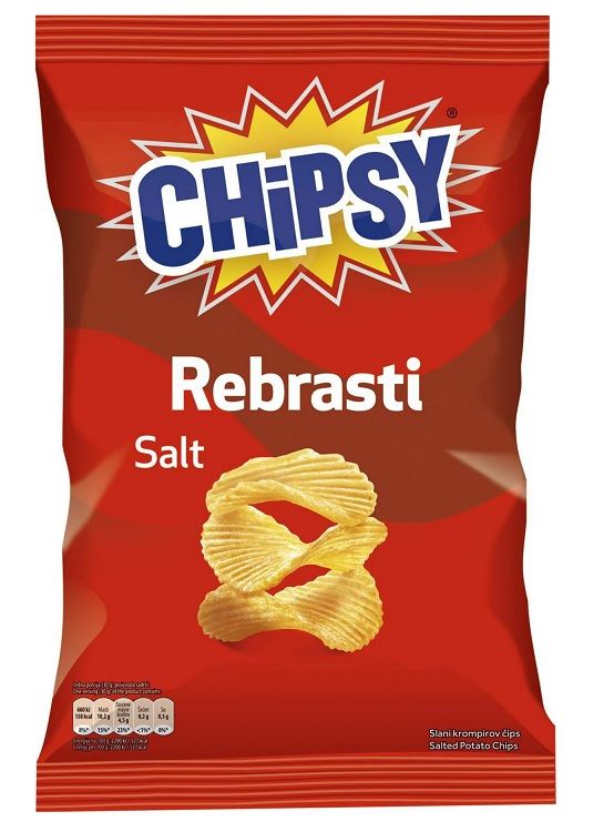 Čips rebrasti 280g