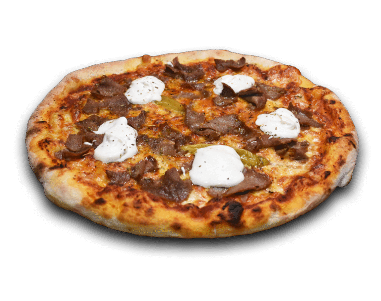 Kebab Pizza