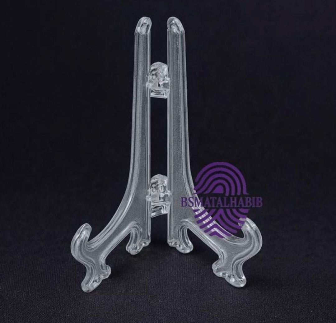 استاندات عرض شفافة كبيرة – درزن (12 حبة)