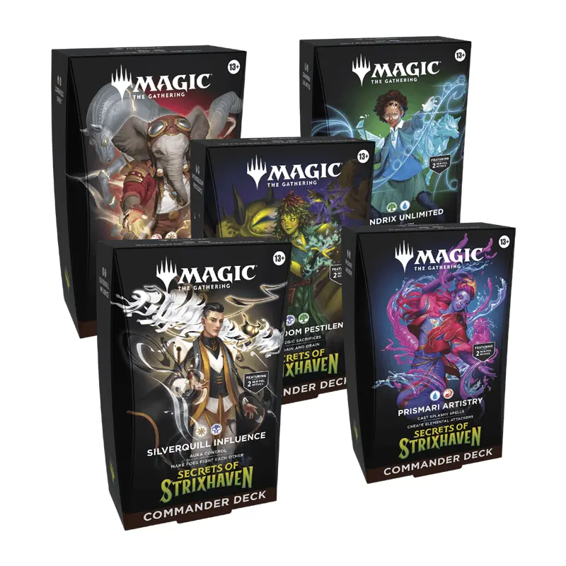 MTG: SECRET OF STRIXHAVEN - Commander Decks