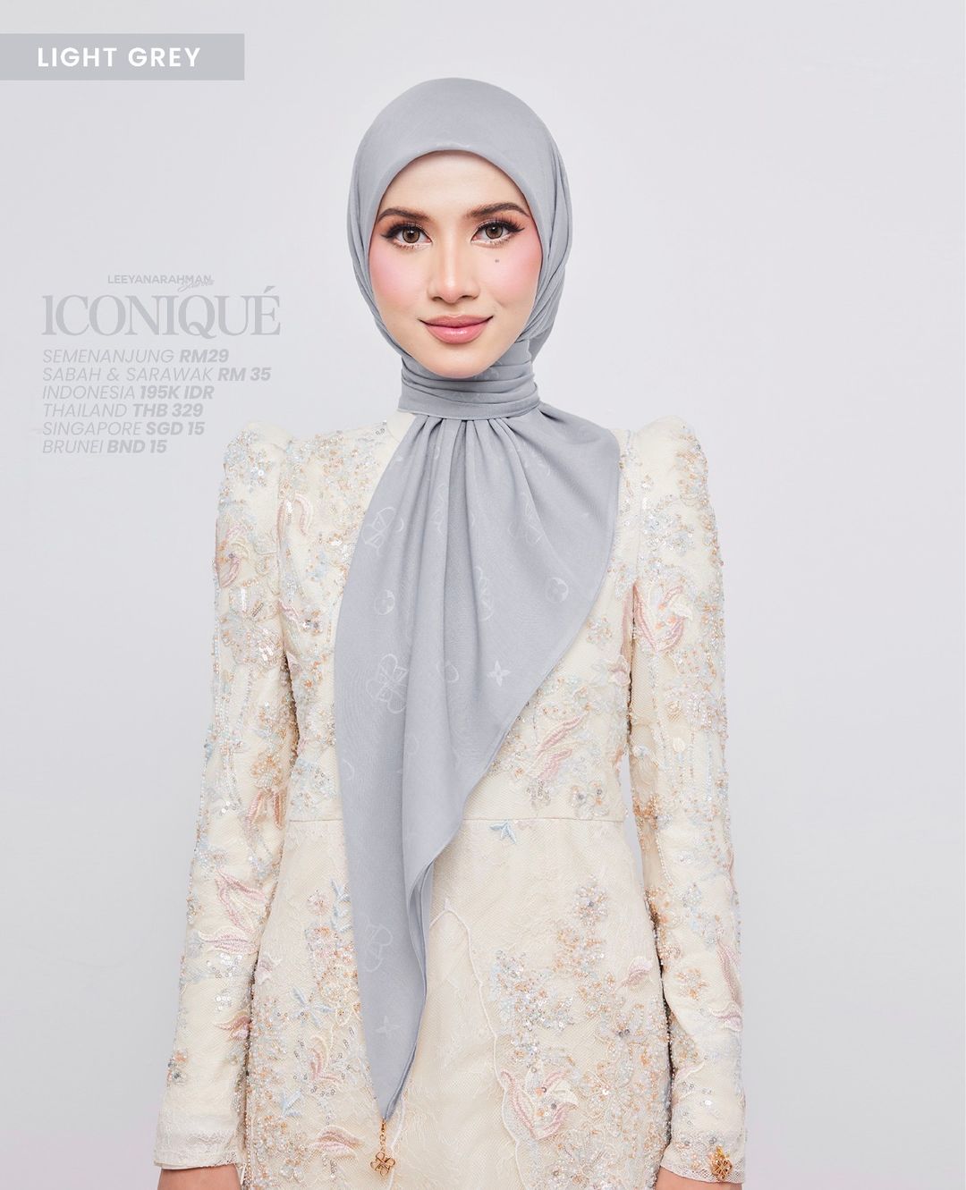 Iconique: Light Grey