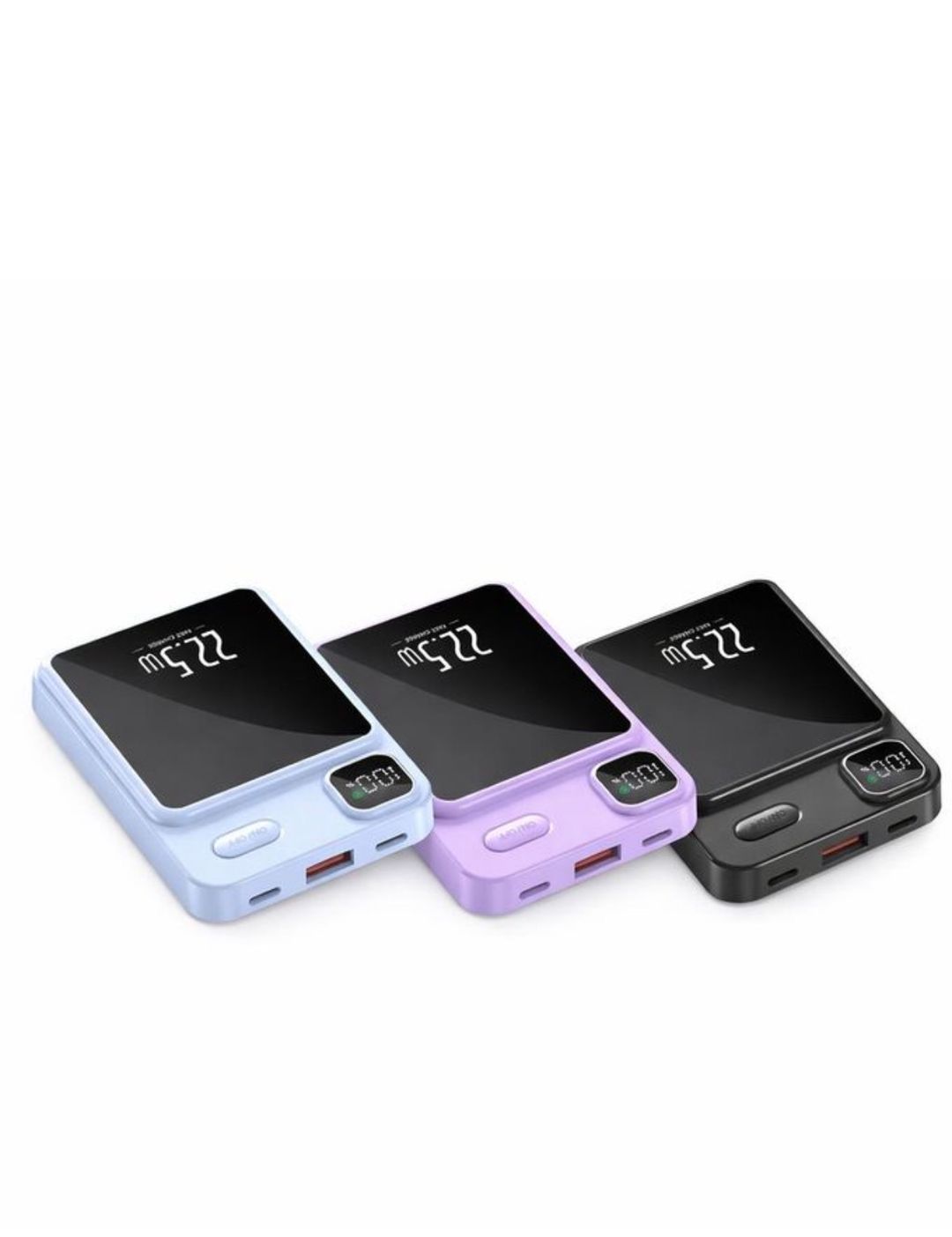 30000mAh Magnetic Wireless Power bank Digital display-Fast Charging Portable Power bank