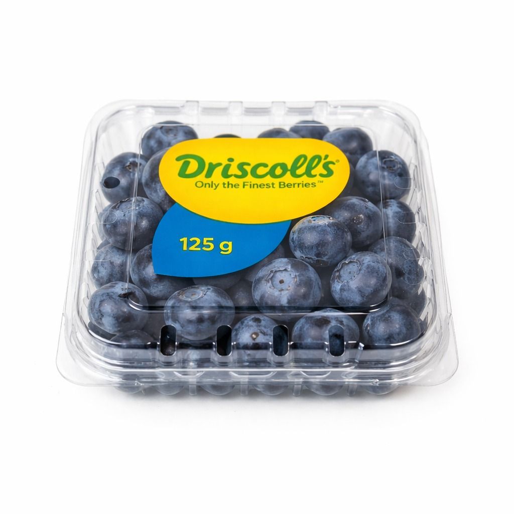 توت أزرق (Driscoll’s) – بيرو (علبة 125 جم) / Blueberry (Driscoll’s) – Peru (125g pack)