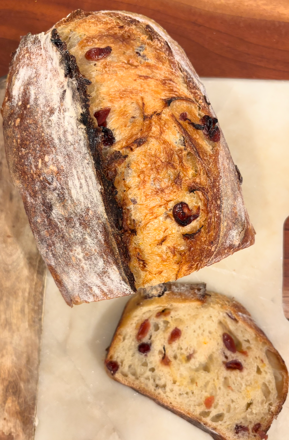 Pan de cranberry china 