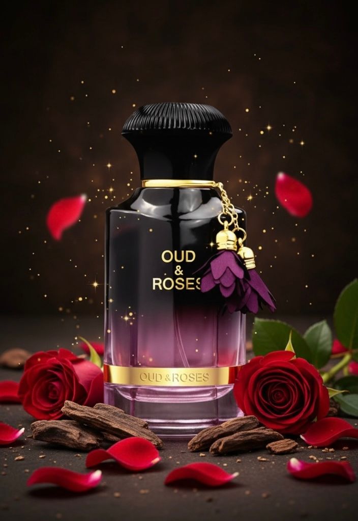 AHMED AL MAGHRIBI OUD & ROSES - DUPE OF OUD ISPAHAN