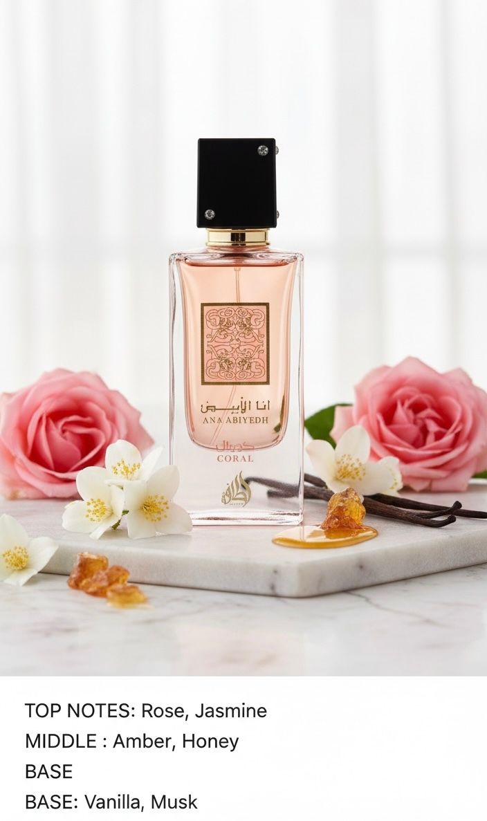 LATTAFA ANA ABIYEDH CORAL - DUPE OF VALENTINO BORN IN ROMA CORAL FANTACY