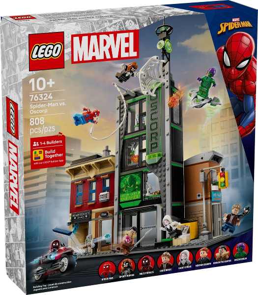  LEGO Super Heroes  LEGO Spider-Man vs. Oscorp Set 76324