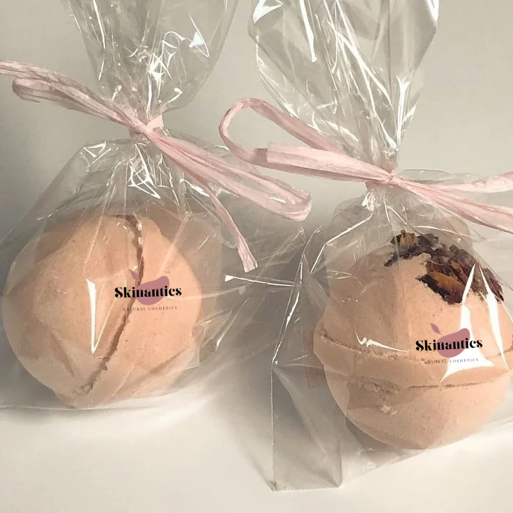 Himalayan Salt and Hibiscus Bath Bomb