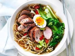 ROASTED PORK NOODLE soup/dry