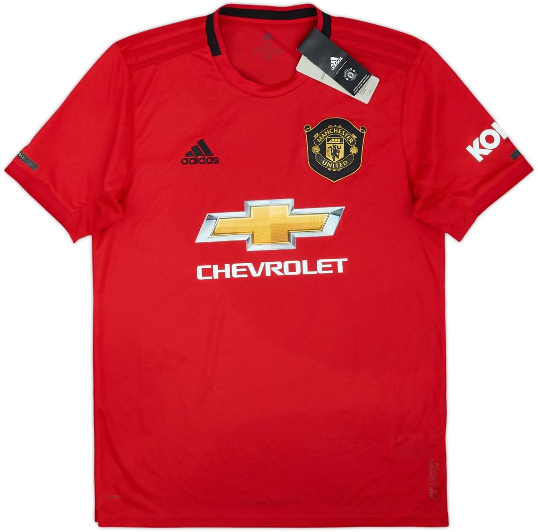 Manchester United 2019/20 Home Shirt (Red / Black / Gold)