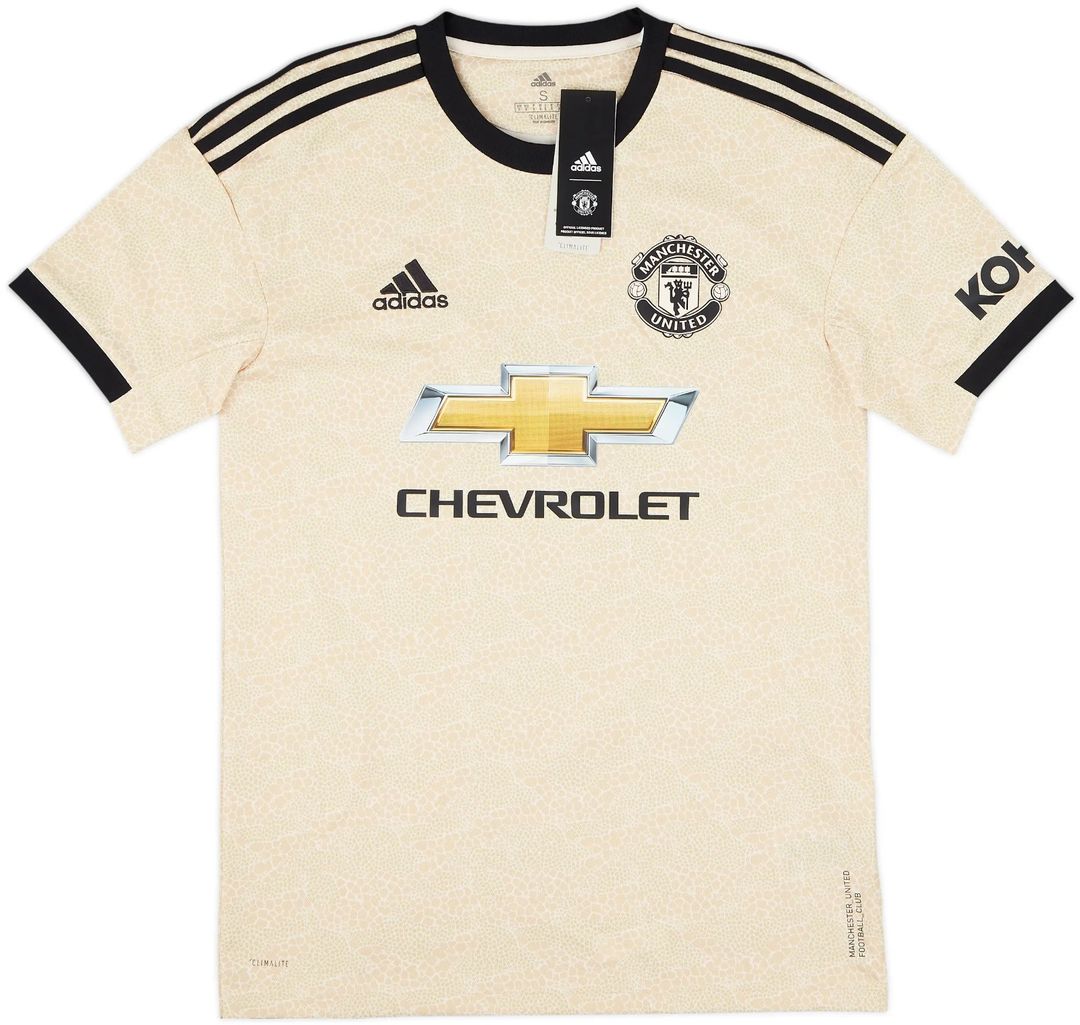 Manchester United 2019/20 Away Shirt (Gold / Black)