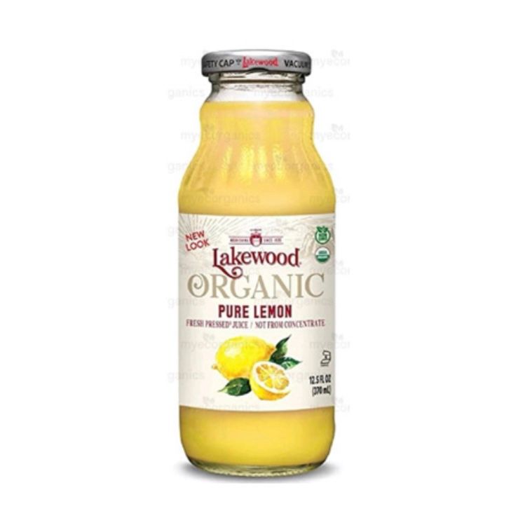 Lakewood Org Lemon Juice 有机柠檬汁 370ml