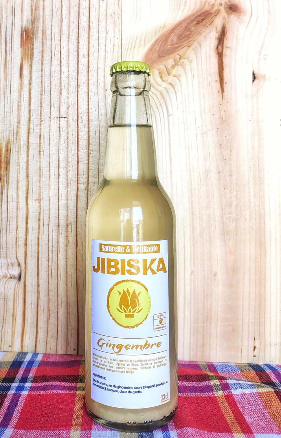 JibisKa Gingembre Pack de 6 bouteilles