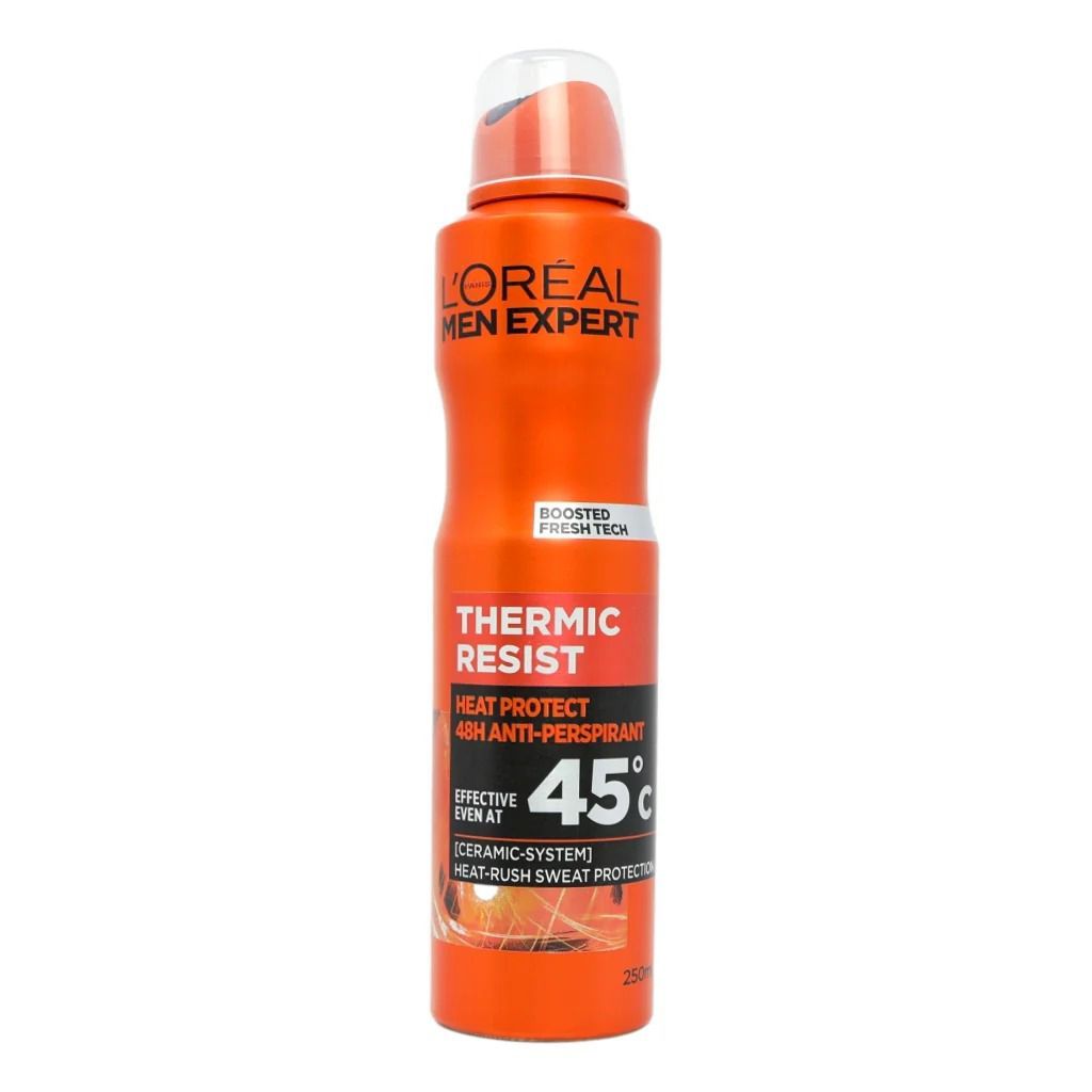LOreal- Thermic Resist Men Deodorant لوريال معطر جسم رجالي مقاوم للحر ثيرمك ريسيست 