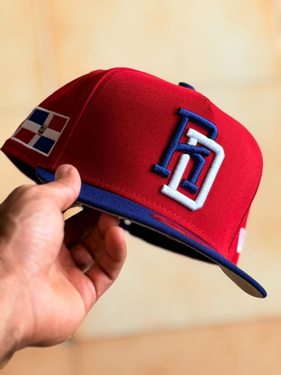 New Era 9Fifty A-Frame - DR World Baseball 2026 Flag Two Tone Prime Edition