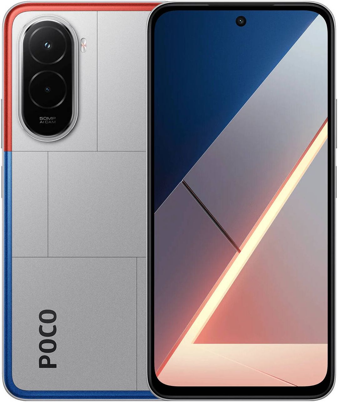 Xiaomi POCO M7 Mobile Phone, 6.9" FHD+ Dot Display, Snapdragon 685 4G 6nm Chipset, 8GB RAM, 256GB ROM, Adreno 610 GPU, Xiaomi HyperOS 2, 7000mAh Battery, Blue