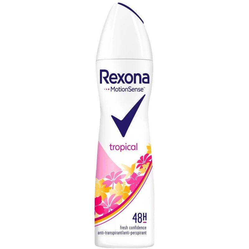  Rexona MotionSense tropical 200 ml ريكسونا مضاد تعرق سبراي تروبيكال  200 مل