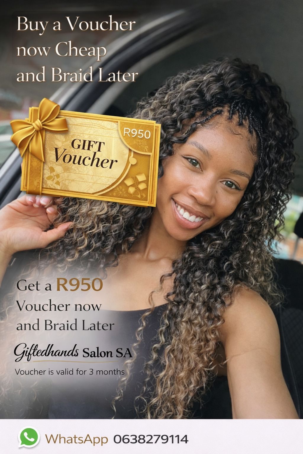 Milano Curls 2 Tone - Buy a Voucher now Cheap and Braid Later