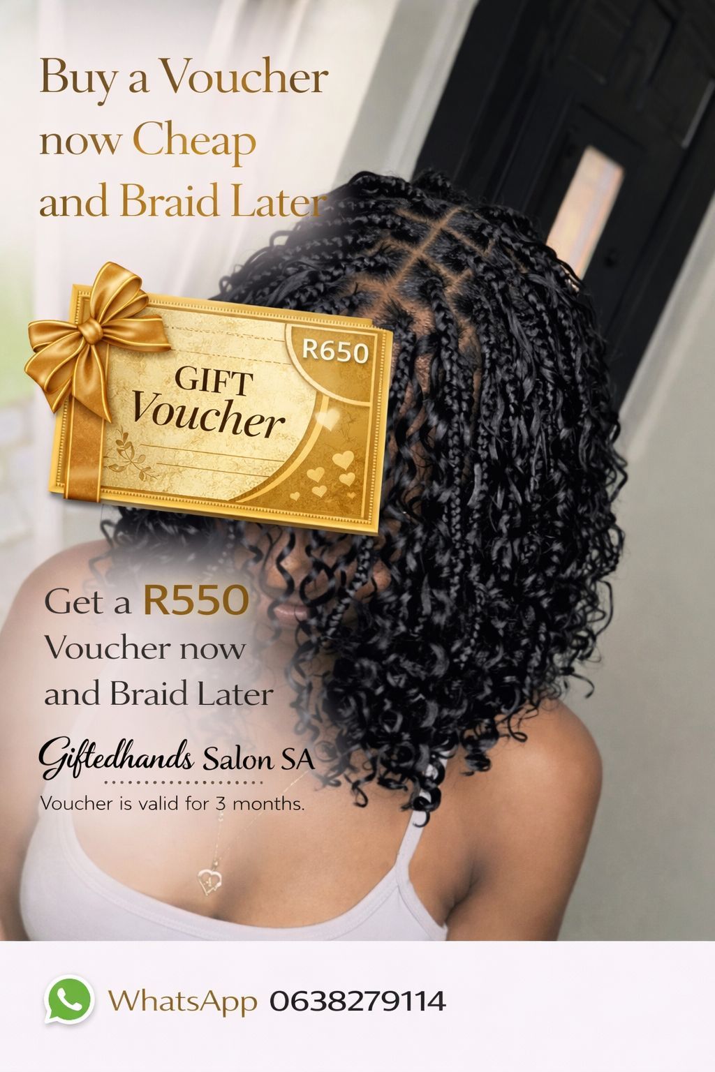 Full Bob - Buy a Voucher now Cheap and Braid Later
