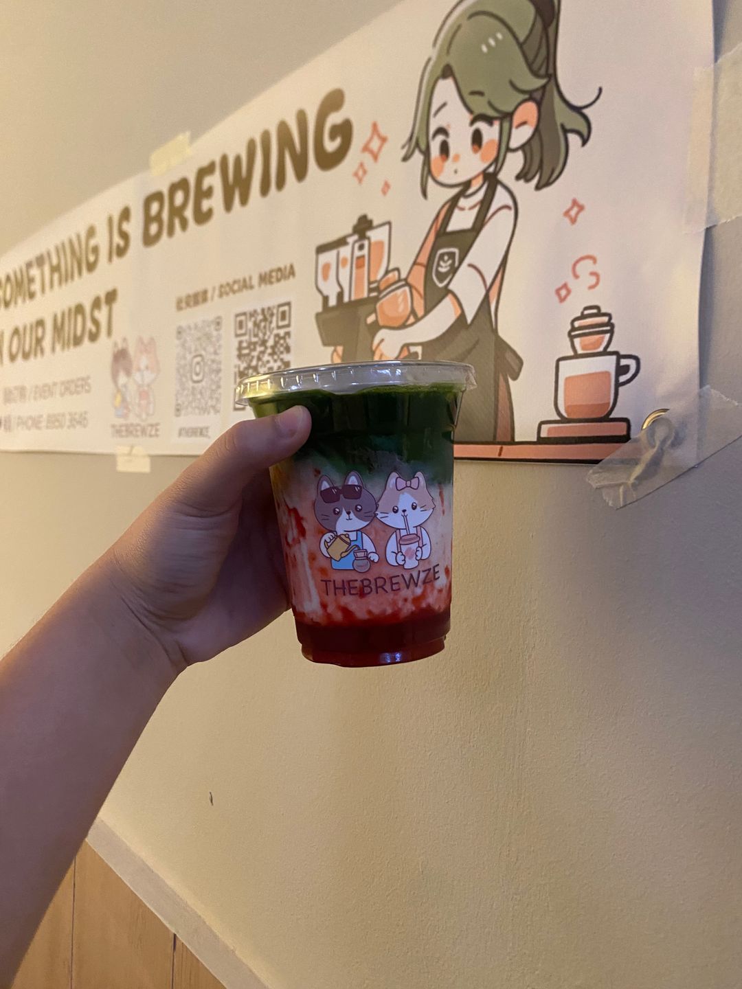 Strawberry Matcha