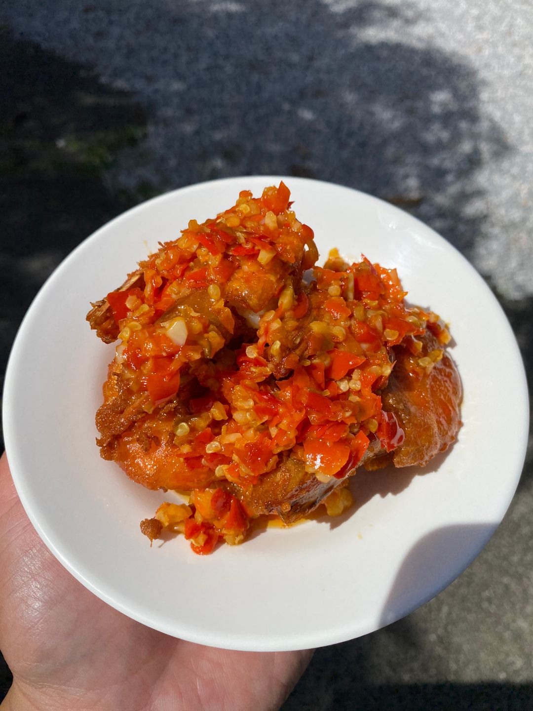 Lauk Udang Balado