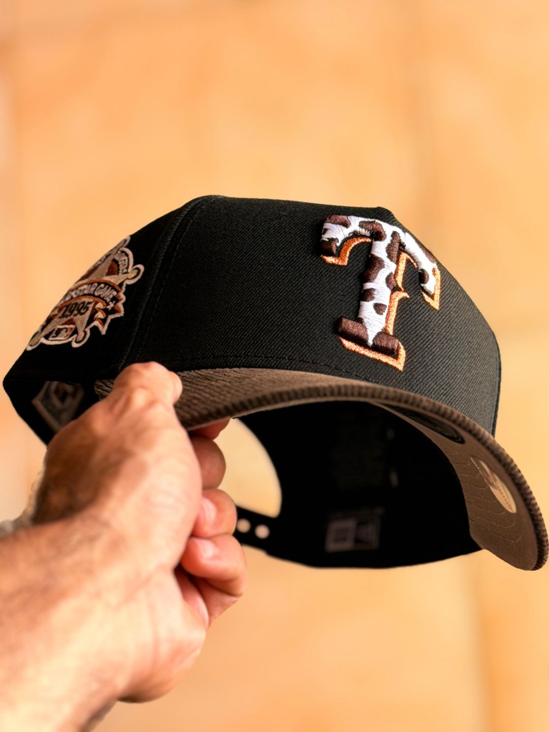 New Era 9Forty -  Texas Rangers All Star Game 1995 Black Two Tone Editon