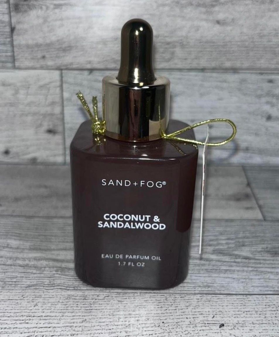 Coconut sandalwood sand and fog dropper 