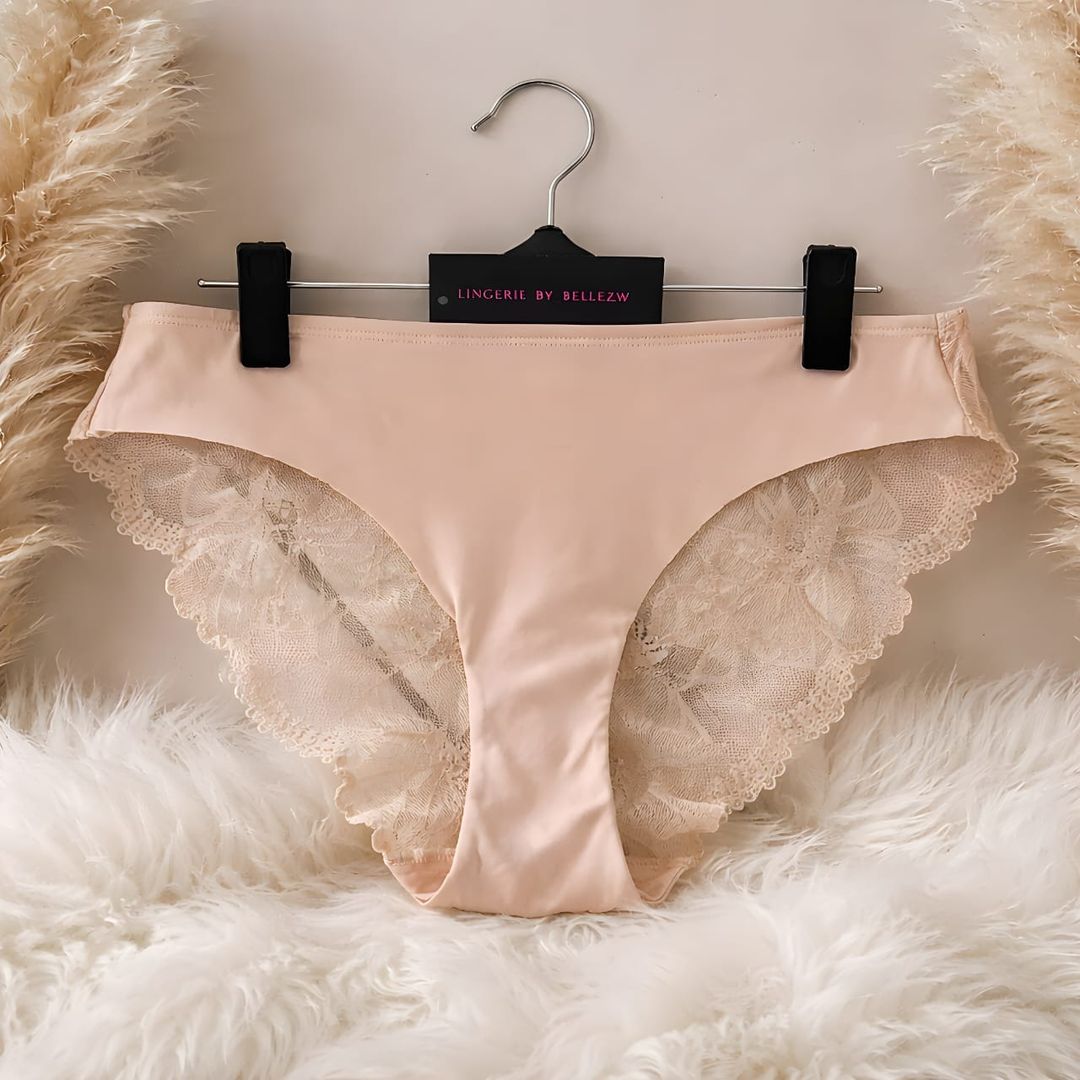 ANN FIELD cream panty