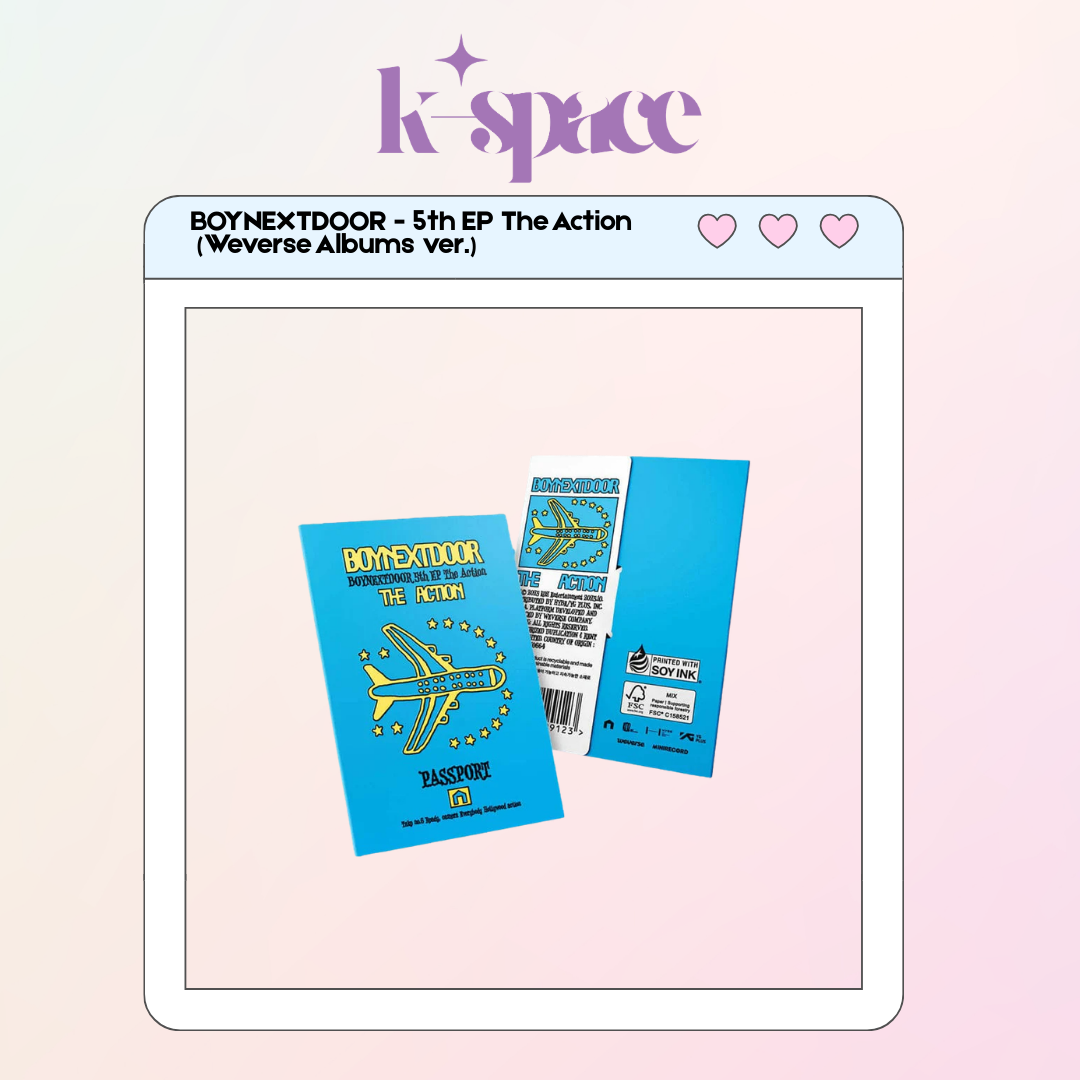 BOYNEXTDOOR - 5th EP The Action (Weverse Albums ver.)