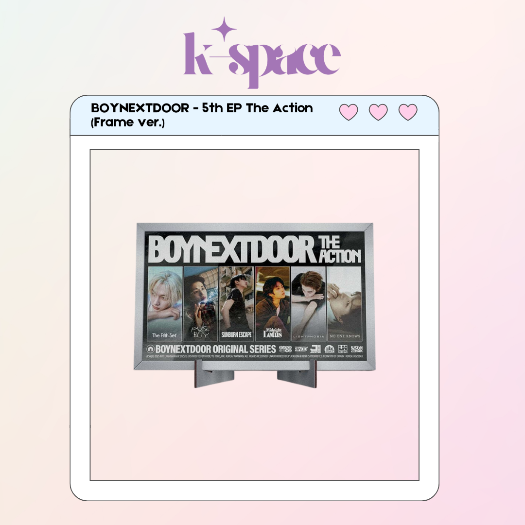 BOYNEXTDOOR - 5th EP The Action (Frame ver.)